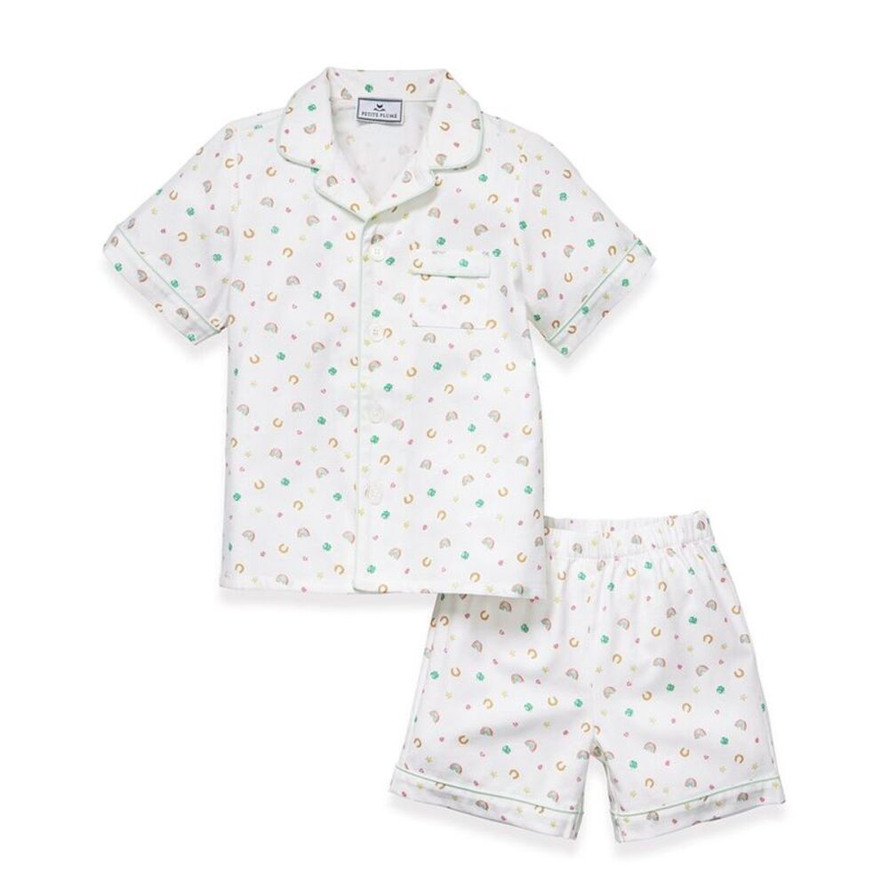 Petite Plume Girls Classic Short Set